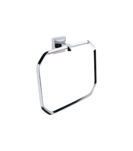 Victoria Towel Ring - Chrome