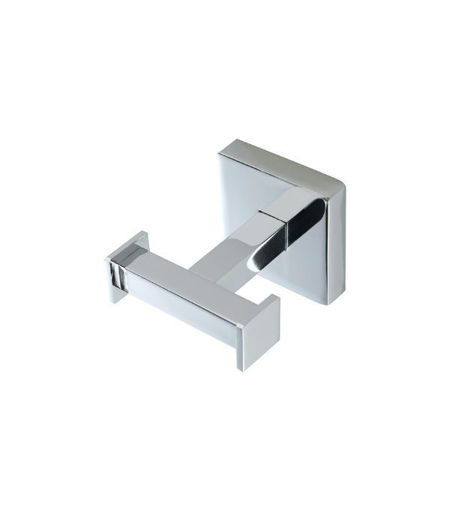 Lister Double Robe Hook - Chrome