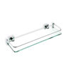 Lister 40cm Glass Shelf
