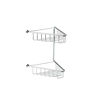 Steele 2-Tier Corner Shower Caddy - Chrome