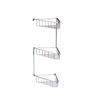 Steele 3-Tier Corner Shower Caddy - Chrome