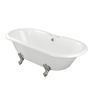 Wittlich Freestanding 1690x740x620mm 2TH Bath w/Feet - White