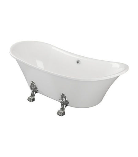Nest Freestanding 1760x710x775mm 0TH Bath w/Feet