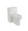 Vivian 500mm WC Unit & BTW Pan Pack - White Gloss