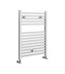 Quorn Square Ladder Radiator (500x690x30mm) - Chrome