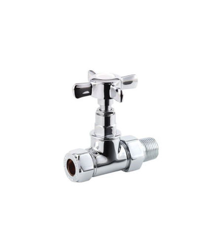 Crosshead Radiator Valves - Straight