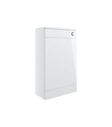 Avon 500mm Floor Standing WC Unit - White Gloss