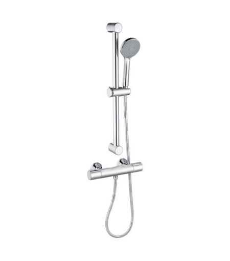 Orchard Cool-Touch Thermostatic Bar Mixer Shower - Chrome