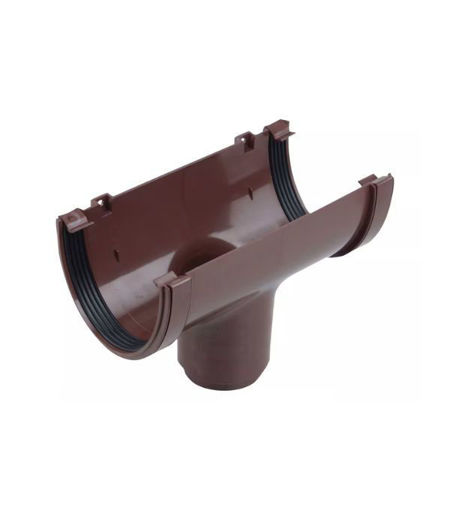 Wavin Osma DeepLine 9T906N Running Outlet Brown