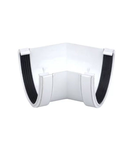 Wavin Osma DeepLine 9T904W Gutter Angle 45 deg  White