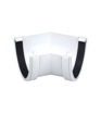 Wavin Osma DeepLine 9T904W Gutter Angle 45 deg  White