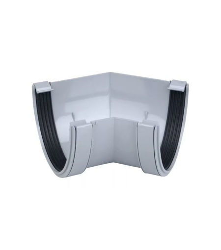 Wavin Osma DeepLine 9T904G Gutter Angle 45 deg  Grey