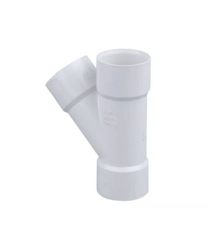 Wavin Osma Solvent 5Z210W 40mm Tee 45° - White