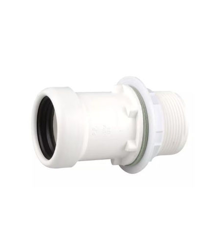 Wavin OsmaW PP Straight Tank Connector WT 40