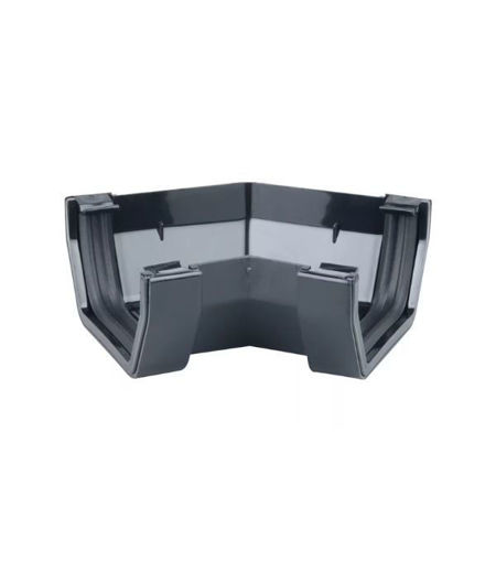 Wavin Osma SquareLine 4T999B Fabricated Angle Black