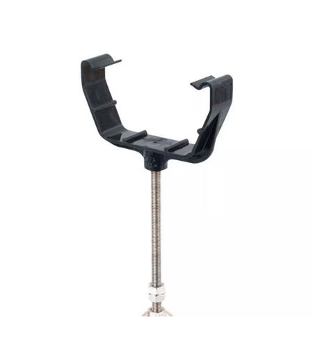 Wavin Osma SquareLine 4T894B Rise & Fall Bracket Black