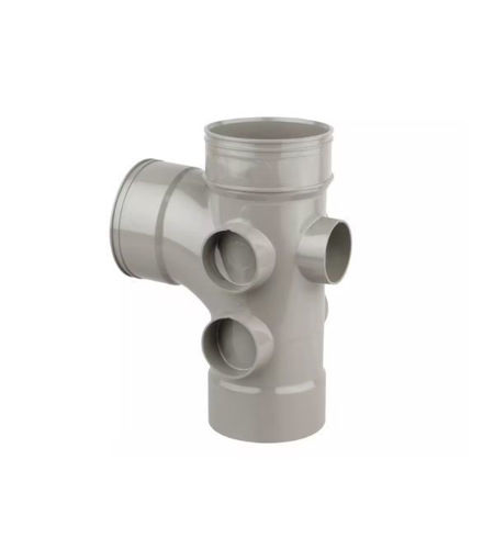 Wavin OsmaSoil 4S495E 5 Boss Branch - Olive