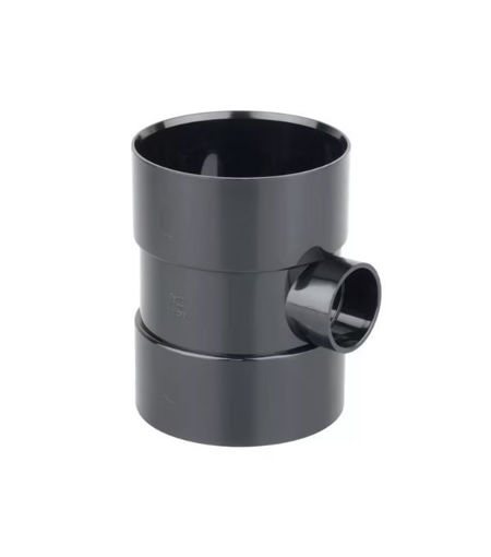 Wavin OsmaSoil 4S484E Bossed Pipe 40mm Black