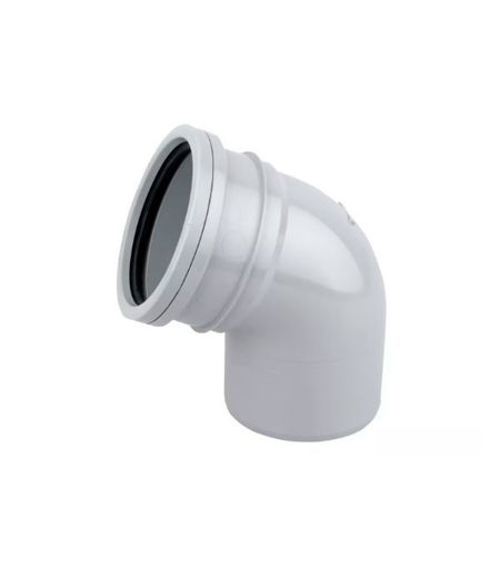 Wavin OsmaSoil 4S444G S/S Offset Bend 110mm Grey