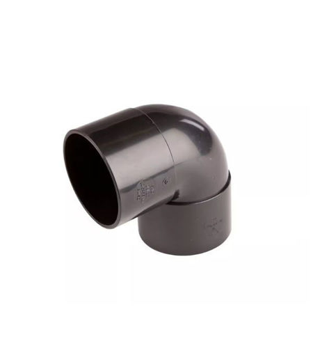 Wavin Osma Solvent 2Z160B 50mm 90 Bend - Black