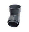 Wavin Osma RoundLine OT024G Pipe Connector Anthracite Grey