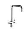 Kartell Square Twin Cruciform Kitchen Sink Mixer