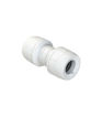Polypipe New Enhanced Polyplumb 15mm Straight Coupler - White