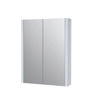 Kartell Purity Mirror Cabinet 500mm 2 Door - White