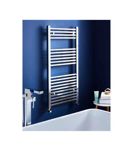 Kartell 600 x 1600 (22MM) CP Square Towel Rail
