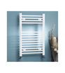 Kartell 600 x 1200 (22MM) White Straight Towel Rail
