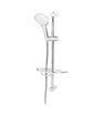 Single Function Extended Slide Bar Shower Kit Chrome