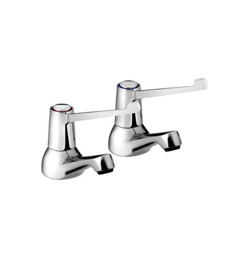 Bristan VAL2 1/2 C 6" CD Value Basin Taps, Chrome