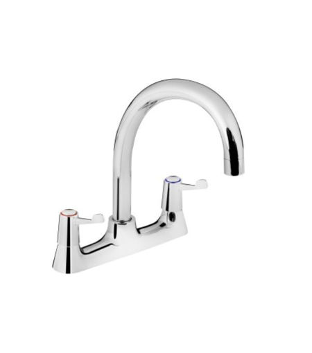 VAL2 DSM C CD Value Lever Deck Mounted Sink Mixer