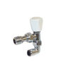 Pegler Yorkshire Mercia Lockshield Angled Valve C/w 10m Pushfit Elbow