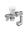 Pegler Yorkshire Mercia Lockshield & Drain Off Angled Valve C/w 10m Pushfit Elbow