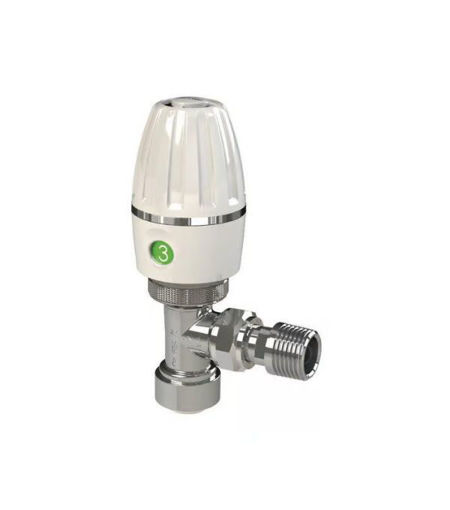 Pegler Yorkshire Terrier 3 Angled TRV C/w 10mm Pushfit Elbow