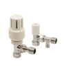 Pegler Mistral II 15mm x 1/2 Angled TRV & L/Shield Drain Off Valve