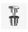 Viva Universal Basin Waste Chrome Plug - Slotted & Unslotted