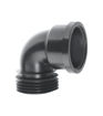 DC90-BL Mca 90 Degree Drain Connector Black