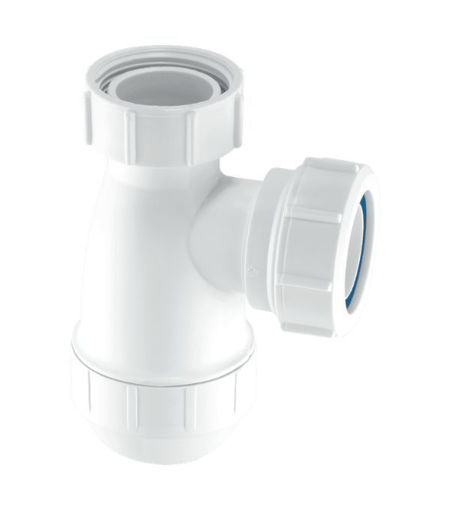 Mcalpine 1¼” Shallow Bottle Trap for use with Basins E10