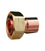 End Feed  22mm x 1" Straight Cylinder Union