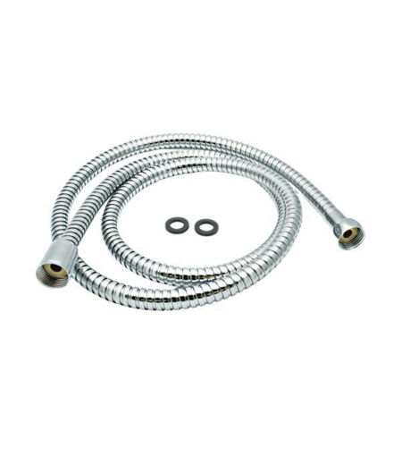Polished Chrome Standard Showe Hose - 1.5m Long