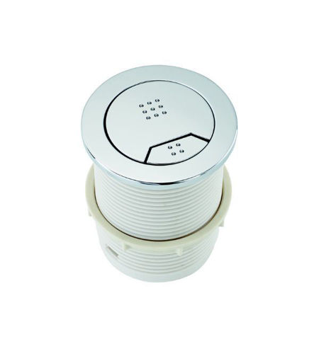 Wye/Skara Round Pneumatic Push Button