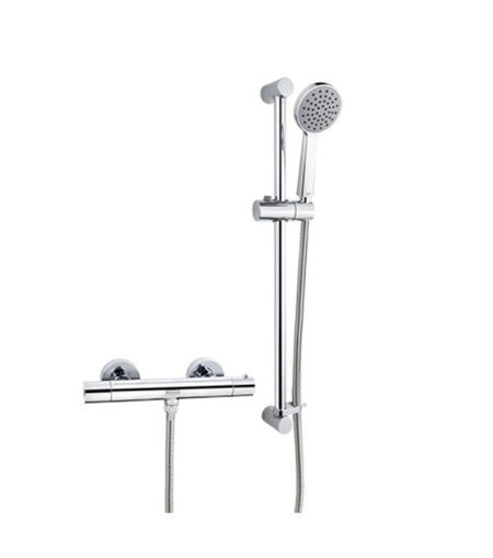 ZISHXSMCTC Zing Thermostatic Shower Bar Valve