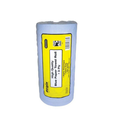 Regin Blue Paper Towel Roll REGW80 Premium