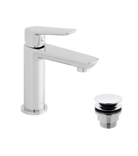 Vado Photon Mini Mono Basin Mixer With Universal Waste