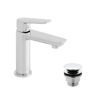 Vado Photon Mini Mono Basin Mixer With Universal Waste