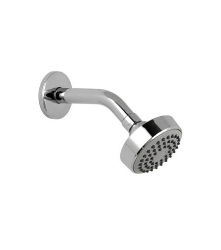 Vado Fixed Shower Head with Shower Arm 85mm Diameter - Chrome