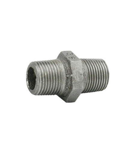 Black Iron - 3/4" Equal Nipple