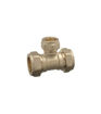 Compression 22mm x 22mm x 15mm Reducing Tee